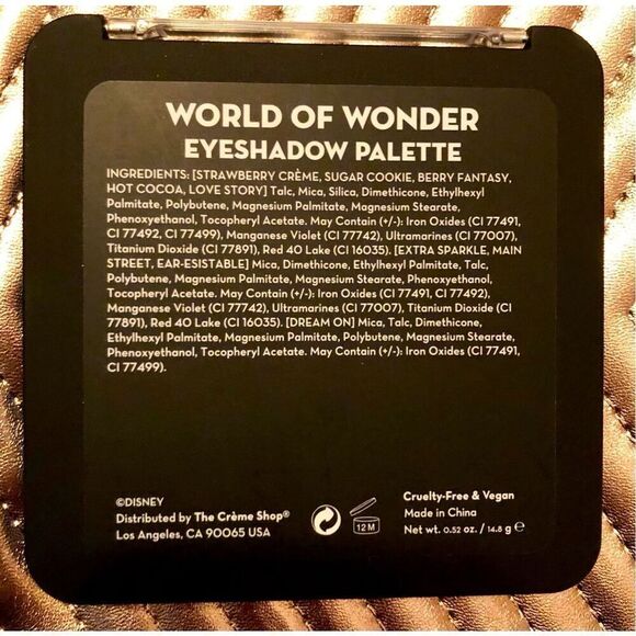 THE CREME SHOP - NWT - Limited Edition Minnie Mouse “World of Wonder” Eyeshadow - Picture 9 of 12